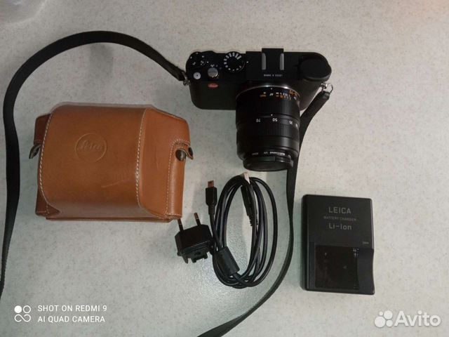 Цифровой фотоаппарат Leica X Vario чёрный
