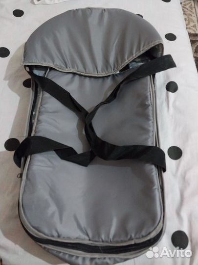 Переноска для детей серая