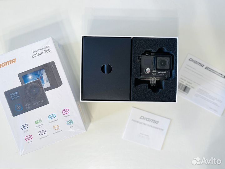 Экшн камера Digma DiCam 700