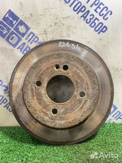 Диск тормозной задний правый Kia Rio 3 седан 1.6