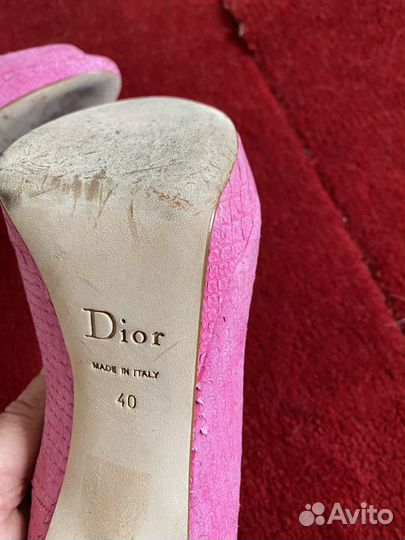 Туфли женские Dior