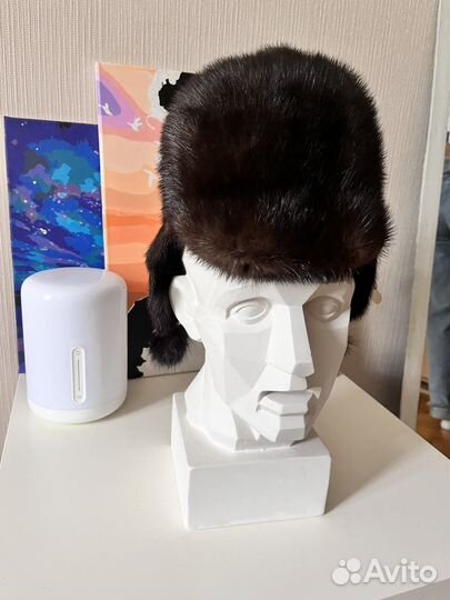 Норковая шапка женская