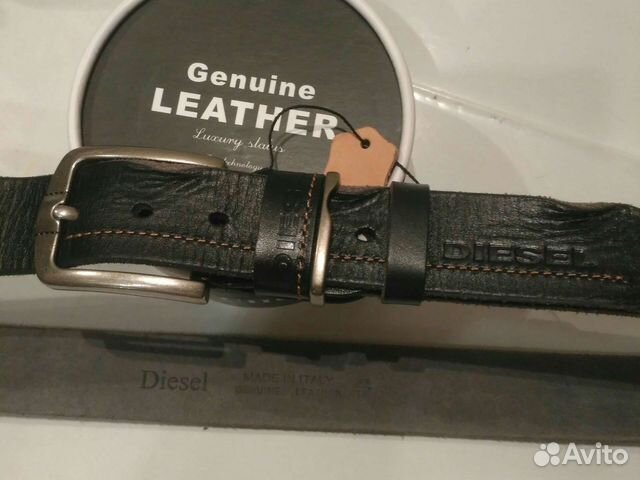 Ремень Натуральная цельная кожа Diesel