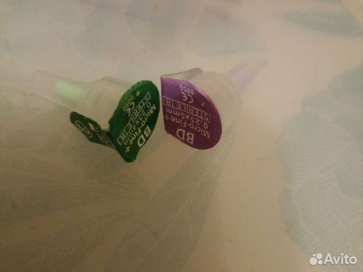 Тест полоски и иглы