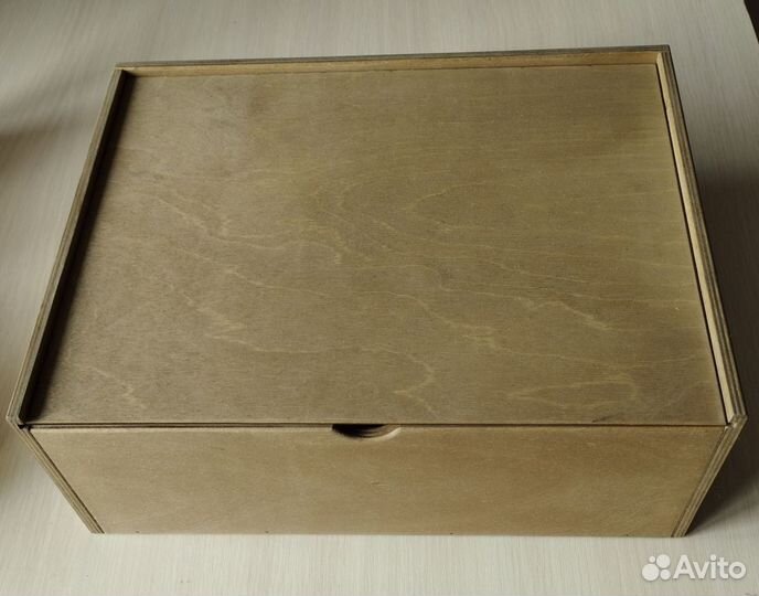 Коробка подарочная деревянная с наполнителем