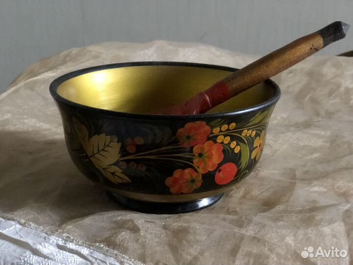 Посуда хохлома СССР винтаж