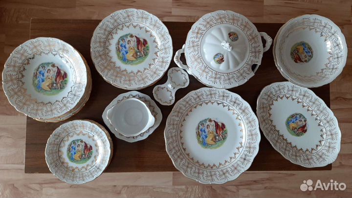 Столовый сервиз новый Мадонна