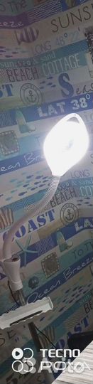 Лампа лупа напольная