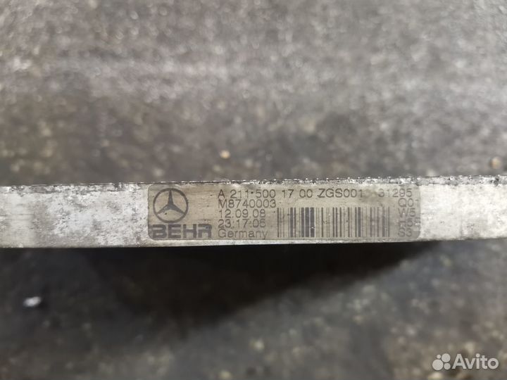 Масляный радиатор АКПП Mercedes G463 W906 W164