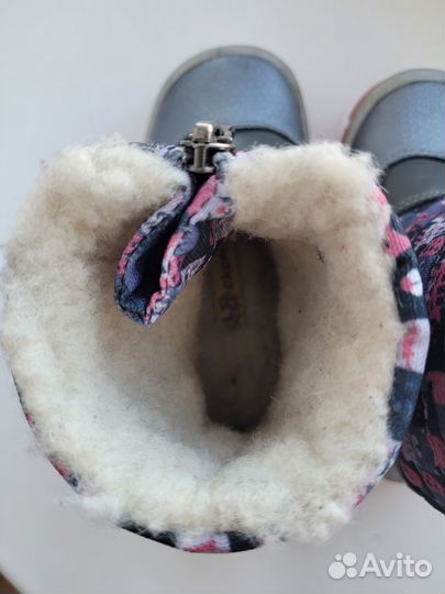 Сапоги зимние для девочки 24 скороход