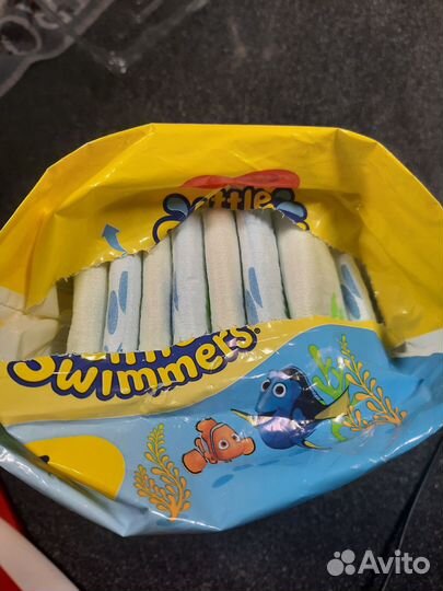 Подгузники для плавания Little swimmers 3-8кг, 8шт