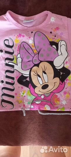 Костюм хлопковый:топ на шнуровке и лосины