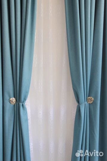 Шторы блэкаут рогожка