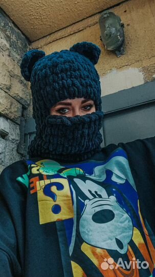 Балаклава с ушками