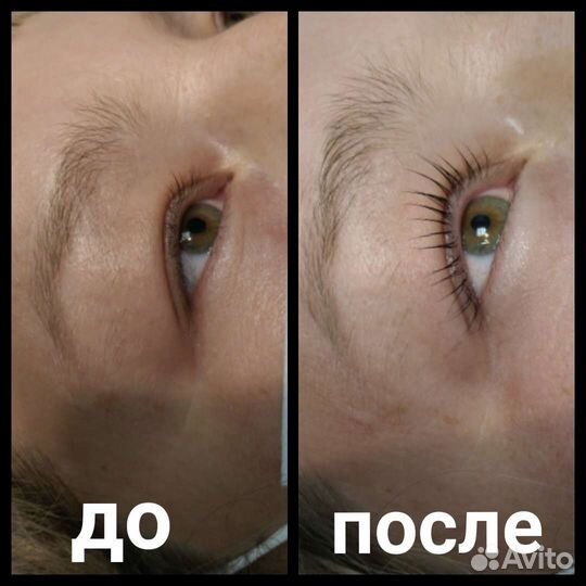 Ламинирование ресниц и бровей Velvet + Botox 6d