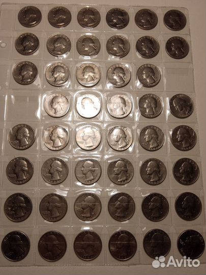 Монеты США Канада