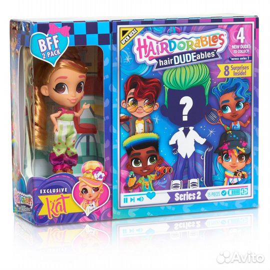 Hairdorables. Мальчик и девочка Сладкая парочка