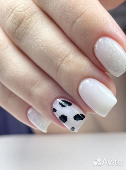 Маникюр /педикюр с покрытием