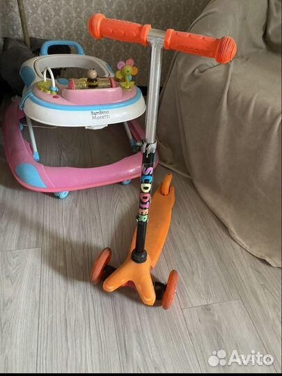 Коляска ходунки