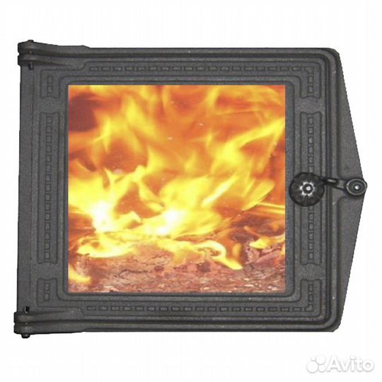 Дверка дт-3Стекло 250*210мм