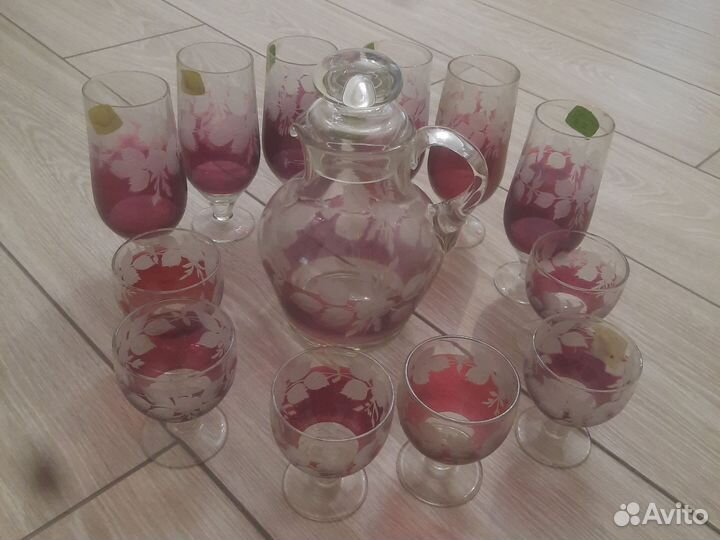 Графин хрустальный СССР