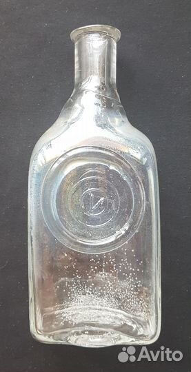 Бутылка водочная, штоф, стекло