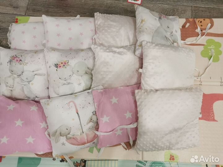 Бортики в кроватку