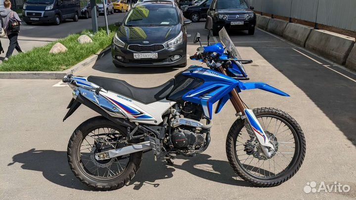 Мотоцикл Motoland XR250 синий 172FMM