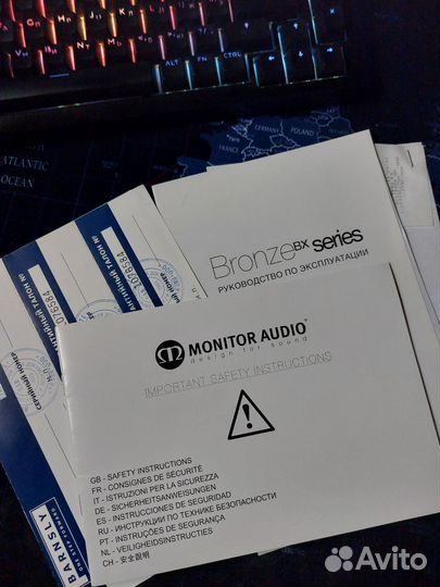 Колонки Monitor audio bronze bx6