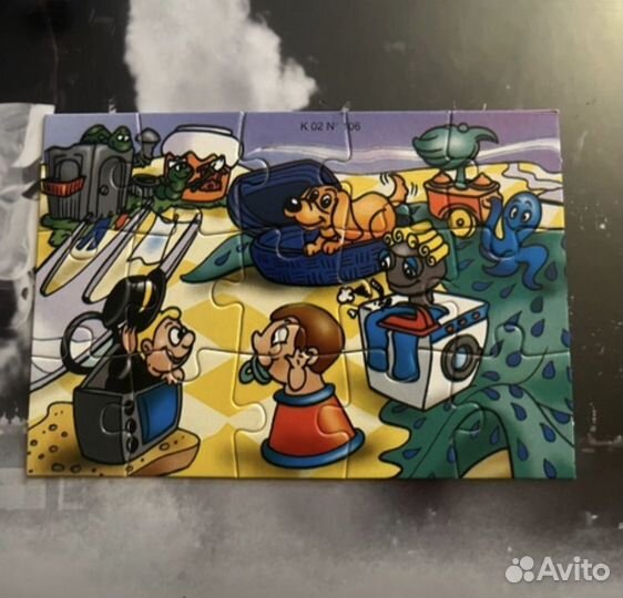 Пазлы киндер