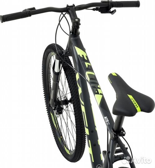 Велосипед Welt Ridge 1.0 HD 27 (2024) Dark Grey