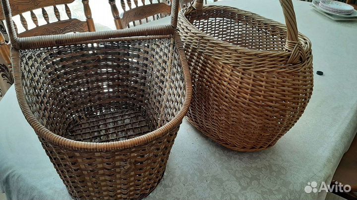 Корзины плетеные