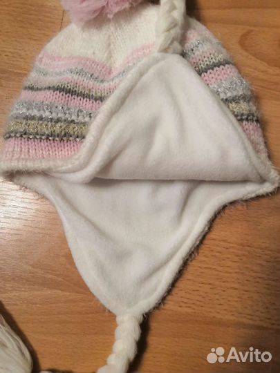 Шапка для девочки 50-52 размер