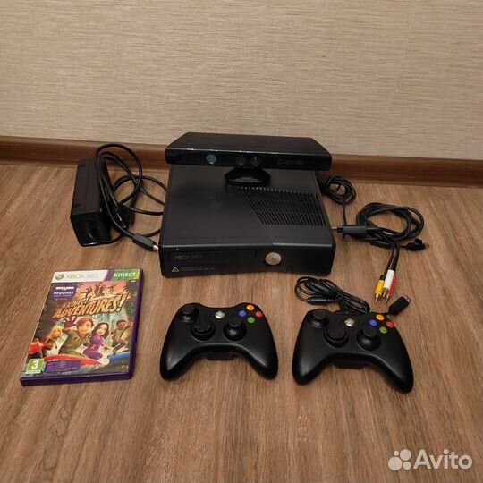 Xbox 360 250gb, Freeboot, Kinect, 2 дж