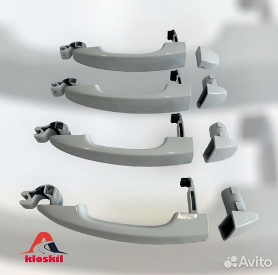 Ручки дверей в цвет авто для лада Веста