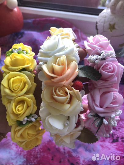 Ободочки ручной работы