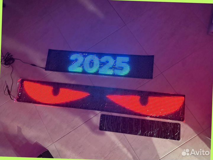 Глаза дьявола на лобовое светодиодная панель