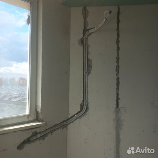 Закладка трассы под кондиционер