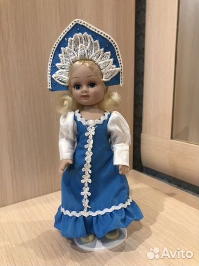 Кукла декоративная, керамическая