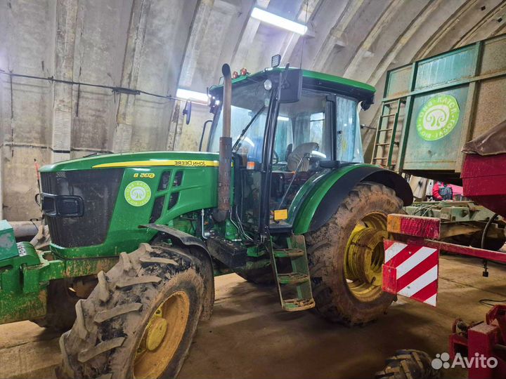 Трактор John Deere 6135B, 2021