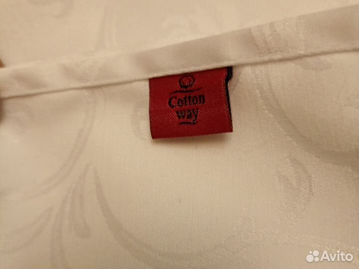 Скатерть мини 70*70 блая