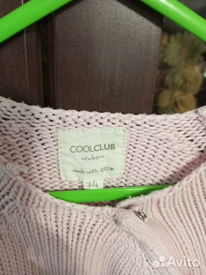 Кофта для девочки 74 80
