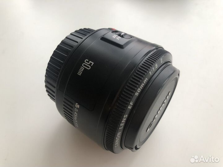 Объектив canon ef 50mm f1.8 II