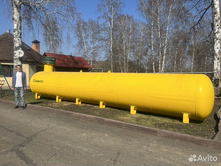 Газгольдер для дома / Газификация