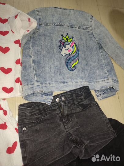 Вещи пакетом на девочку 98-104