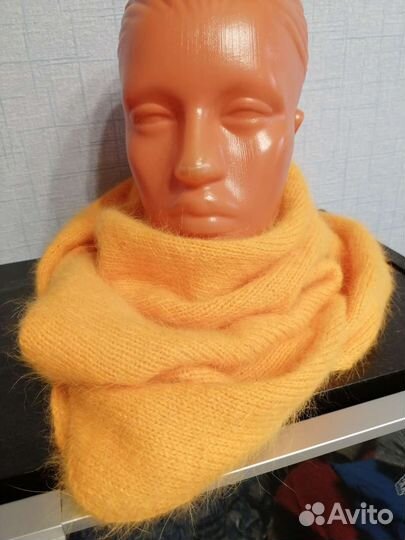 Бактус - платок - косынка из пуха норки