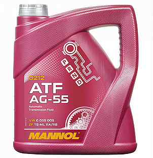 8212 ATF AG55 4L, 1376, трансмиссионное масло Mann