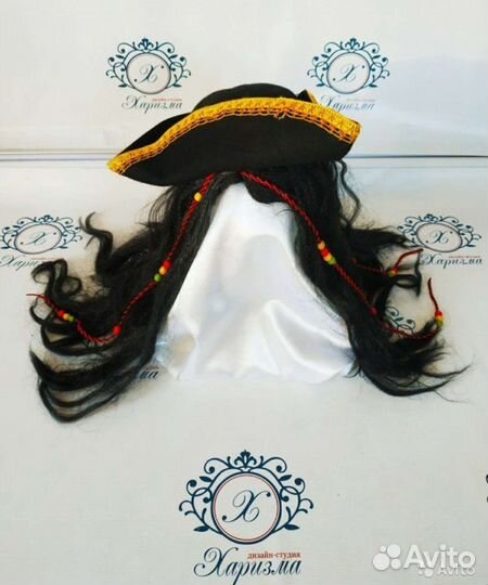 Шляпа карнавальная Пират Ковбой Джигит Папанаки