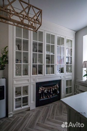 Шкаф на заказ, Береза, цвет 