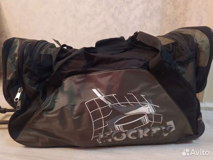 Хоккейный баул сумка на колесах